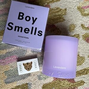 Boy Smells NEW in box Lavendare candle 8.5 ozs soothing mellow lavender dream